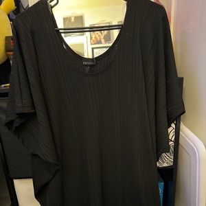 Women’s Black Flowey Blouse